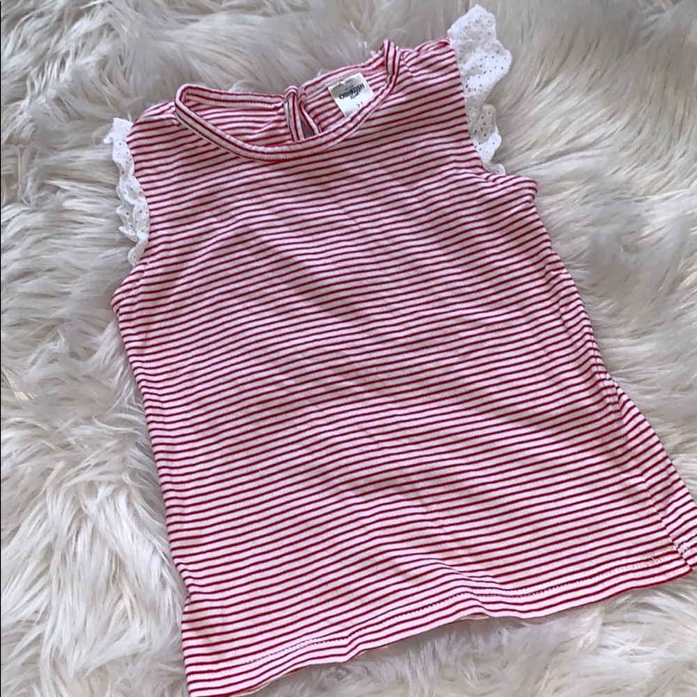 OSH GOSH striped tank top